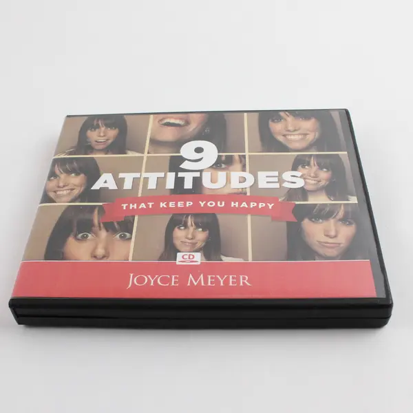  Joyce Meyer 9 Attitudes That Keep You Happy 4 CD Set Audiobook
