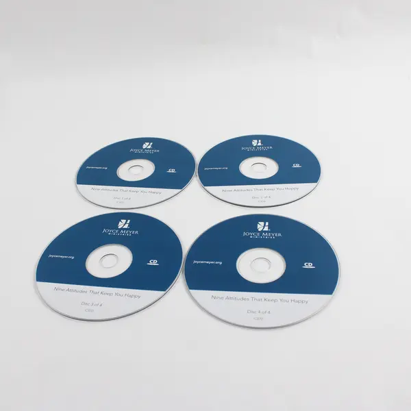  Joyce Meyer 9 Attitudes That Keep You Happy 4 CD Set Audiobook