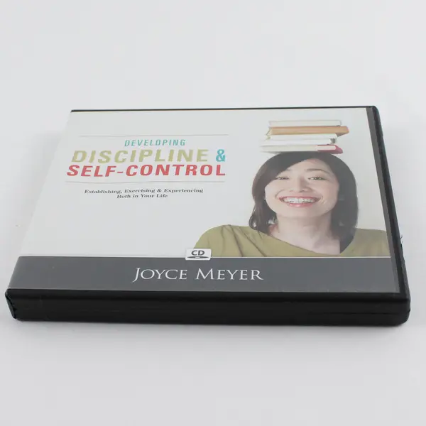 Joyce Meyer Developing Discipline & Self-Control Audio 4 CD Set Audiobook