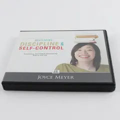 Joyce Meyer Developing Discipline & Self-Control Audio 4 CD Set Audiobook