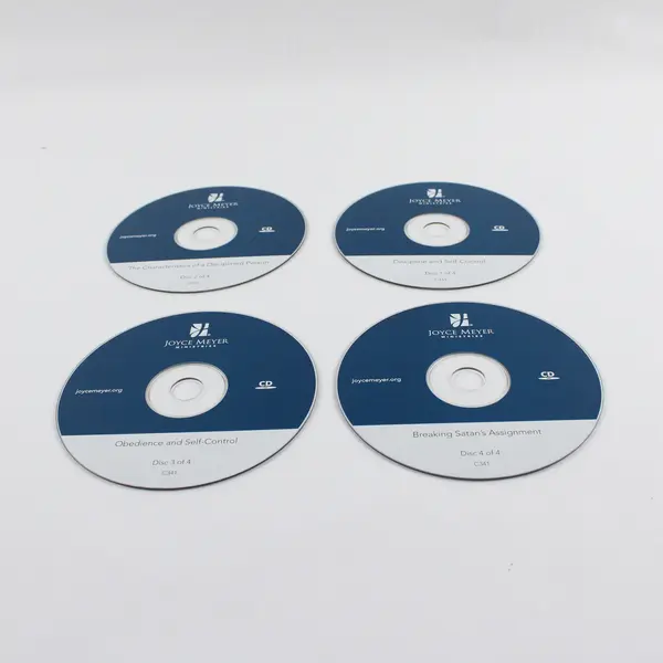 Joyce Meyer Developing Discipline & Self-Control Audio 4 CD Set Audiobook