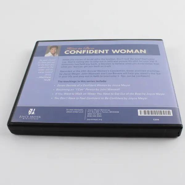 Joyce Meyer How To Be A Confident Woman 5 CD Set Audiobook