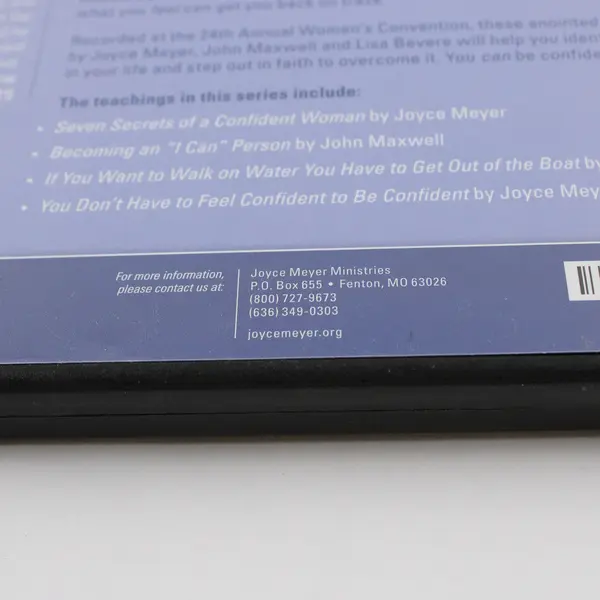 Joyce Meyer How To Be A Confident Woman 5 CD Set Audiobook