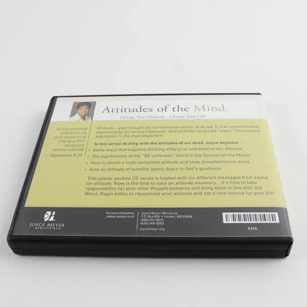  Joyce Meyer Attitudes Of The Mind  6 CD Set Audiobook