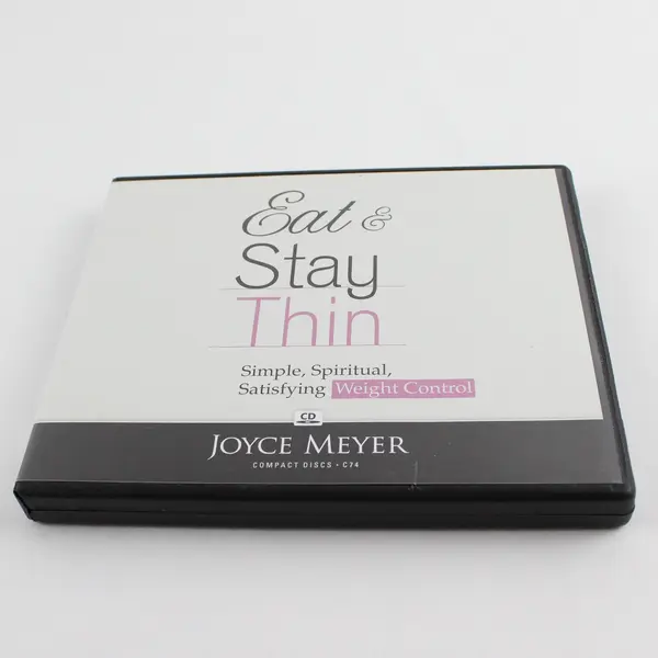 Joyce Meyer Eat and Stay Thin Simple Spiritual Satisfying Weight 4 CD Audiobook