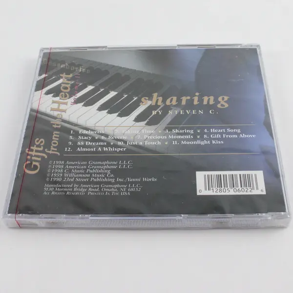 Sharing by Steven C. Gifts from the Heart Volume II Sealed CD 1998