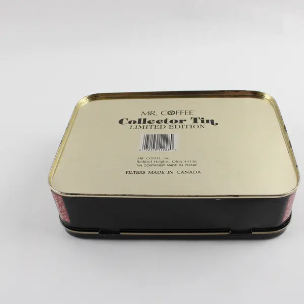 Mr. Coffee Coffees of the World Collector's Tin Limited Edition Hinged VTG
