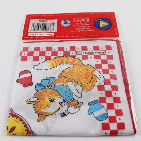 Vintage 2001 Schylling Child’s Hankie Handkerchief Kittens Cat Classic Cloth