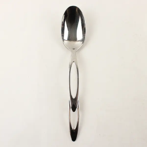 Retroneu Double Loop Stainless Oval Soup Spoon 8"