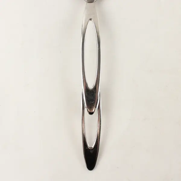 Retroneu Double Loop Stainless Oval Soup Spoon 8"