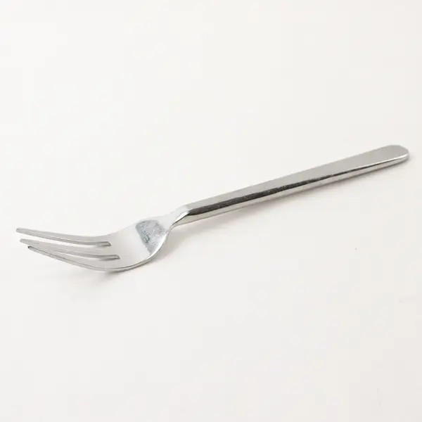 Lot of 4 Retroneu Foliage Silver Stainless Steel Salad Forks 7.5"