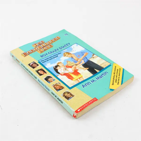 Baby-Sitters Club #8 Boy-Crazy Stacey by Ann Martin Paperback Book