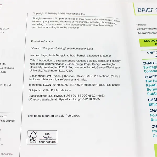 Introduction to Strategic Public Relations - Teruggi Parnell PB Textbook