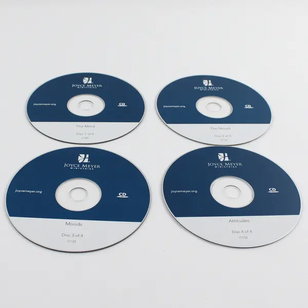 Mind Mouth Moods And Attitudes  by Joyce Meyer 4 CD Set
