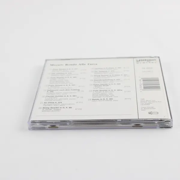 W. A. Mozart Rondo Alla Turca Vol. 7 LaserLight Digital CD 1990 