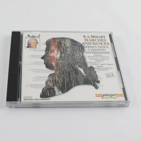 W. A. Mozart Marches and Dances Vol. 8 LaserLight Digital CD 1990 