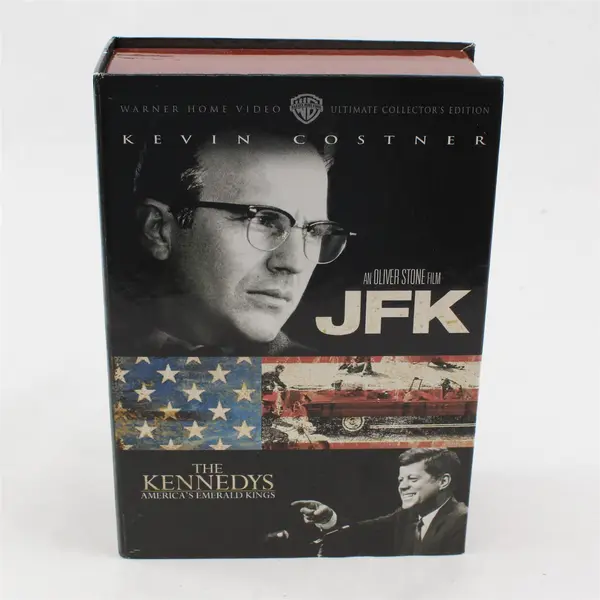 JFK DVD/Ultimate Collectors Ed. & The Kennedys America's Emerald Kings Box Set 