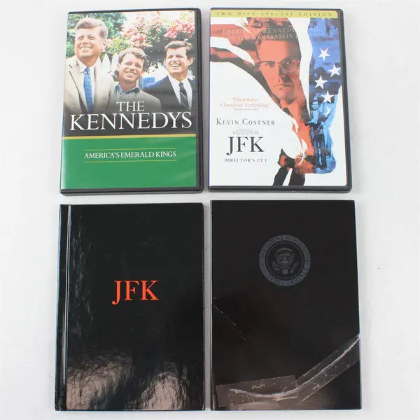 JFK DVD/Ultimate Collectors Ed. & The Kennedys America's Emerald Kings Box Set 