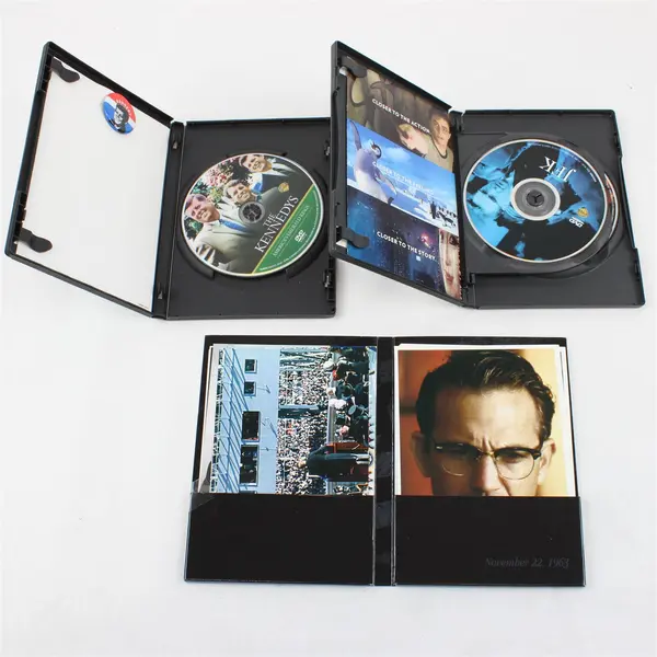 JFK DVD/Ultimate Collectors Ed. & The Kennedys America's Emerald Kings Box Set 