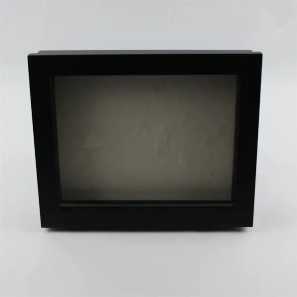 Pottery Barn Black Shadow Box Frame 9.2x11.2” Magnetic Front Closure