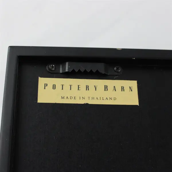Pottery Barn Black Shadow Box Frame 9.2x11.2” Magnetic Front Closure