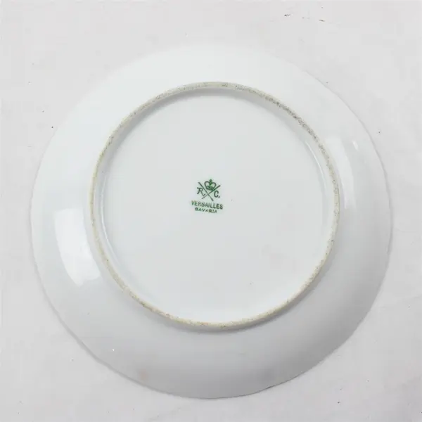 Rosenthal Versailles Bavaria Painted Round Ceramic Bread Plate 7" Diameter