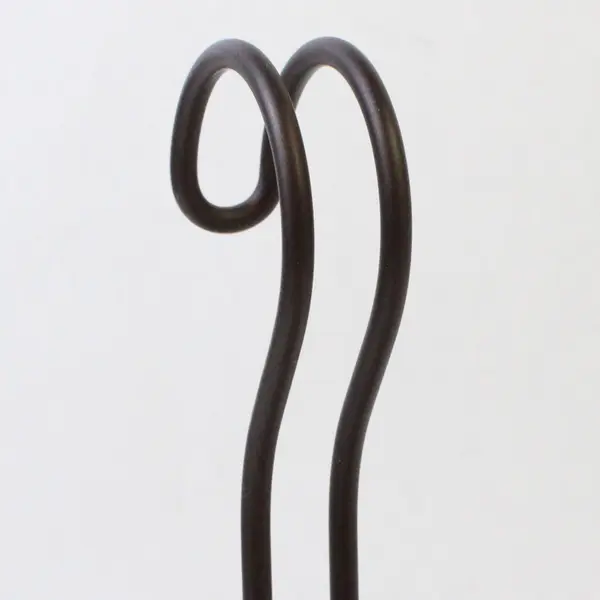 Brown Metal Tie & Accessory Hanger Multiple Hooks Closet Organizer