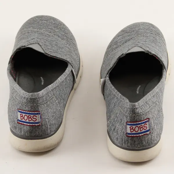 BOBS Sport From Skechers Gray Heather Pureflex Loafers Flats Shoes Womens Size 8