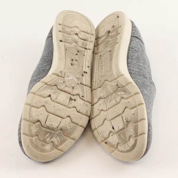 BOBS Sport From Skechers Gray Heather Pureflex Loafers Flats Shoes Womens Size 8
