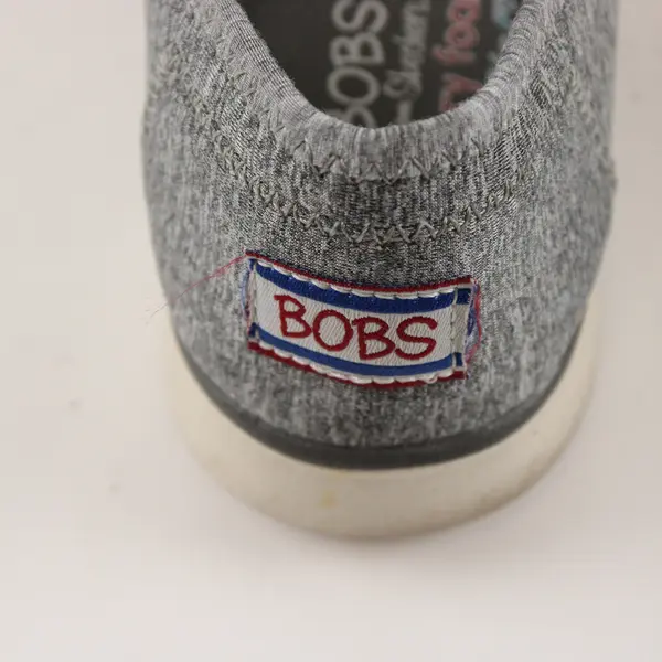 BOBS Sport From Skechers Gray Heather Pureflex Loafers Flats Shoes Womens Size 8