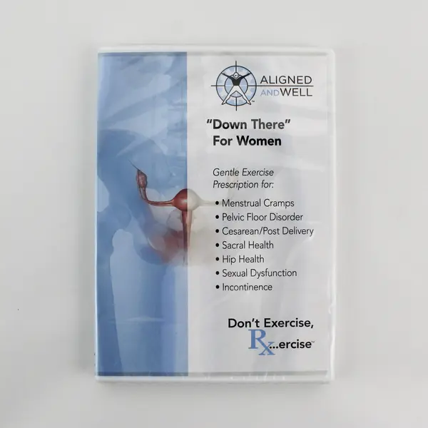 Down There for Women 2009 DVD from the Aligned and Well Series Sealed New