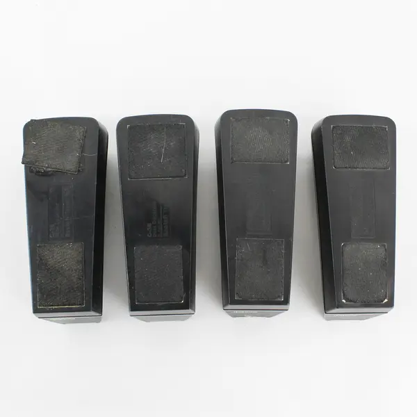 Lot of 4 Scotch Black Desktop Tape Dispensers Model C-38 Missing Tape Core Good