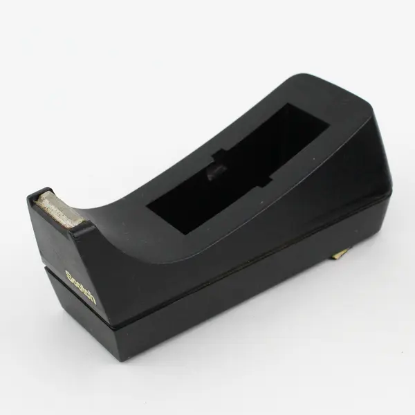 Lot of 4 Scotch Black Desktop Tape Dispensers Model C-38 Missing Tape Core Good