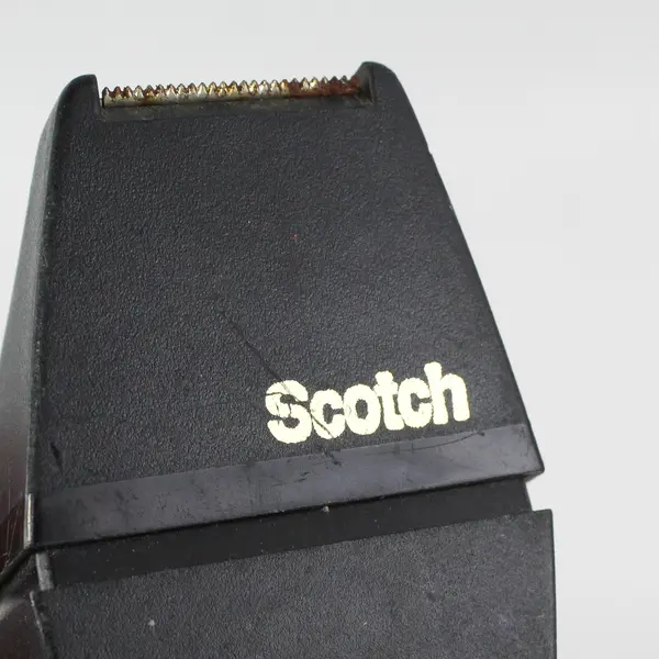 Lot of 4 Scotch Black Desktop Tape Dispensers Model C-38 Missing Tape Core Good