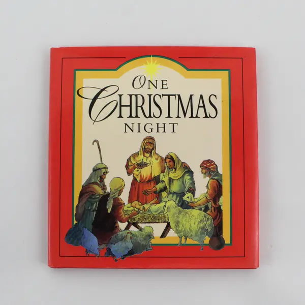 One Christmas Night by Rhona Pipe 1994 Hardcover Dust Jacket Ages 3 & Up Good