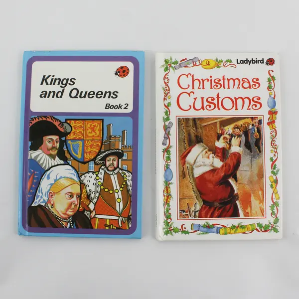 Lot of 2 Vintage Ladybird Children's Stories in History 1986 & 1988 HC Good