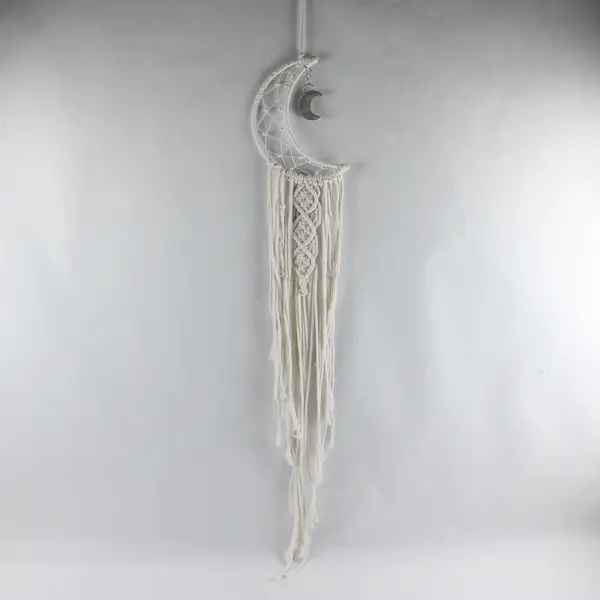 Unbranded Moon Detail Dream Catcher Macramé Hanging Decor
