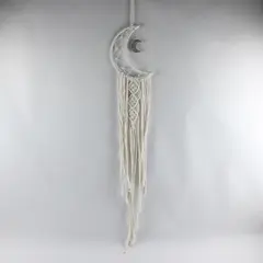 Unbranded Moon Detail Dream Catcher Macramé Hanging Decor