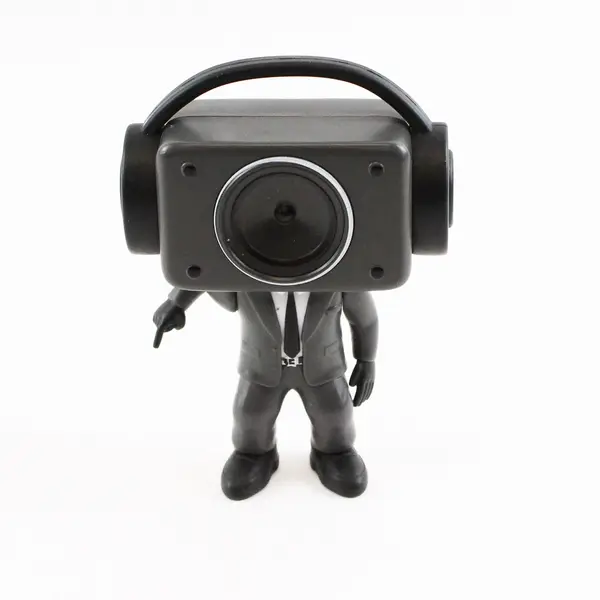 Skibidi Toilet Mystery Figure Speaker Man Collectible Figure 4.5" Tall