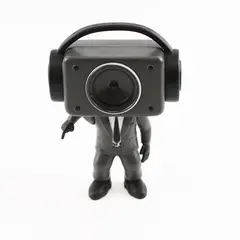 Skibidi Toilet Mystery Figure Speaker Man Collectible Figure 4.5" Tall