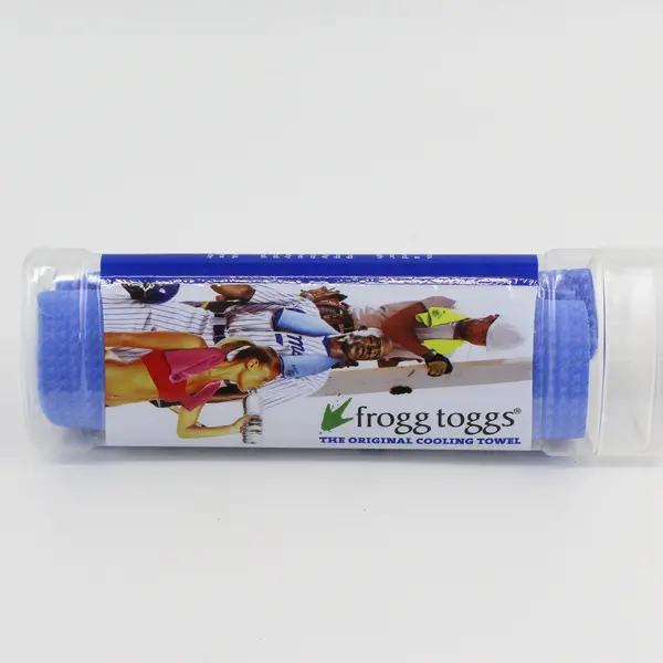 Frogg Toggs Chilly Pad The Original Cooling Towel Blue 33” x 13” NEW