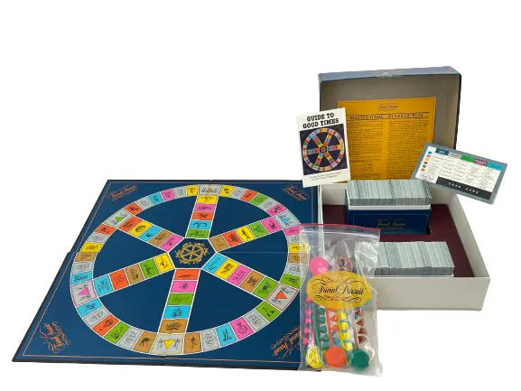 Vintage Trivial Pursuit Master Game Genus Edition 1981 Horn Abbot No. 7 Board