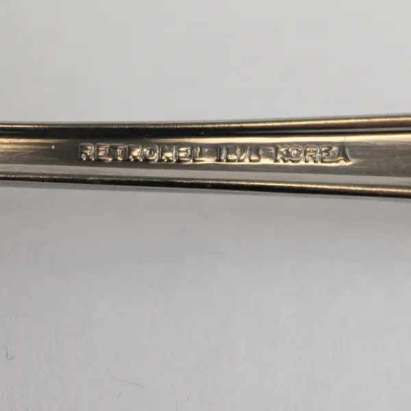 Four Stainless Ascot Teaspoons by Retroneu