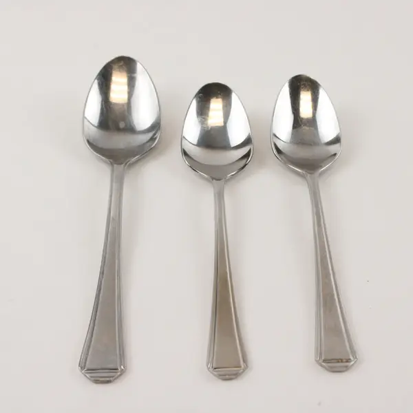  Two Teaspoons and one Dinner Spoon in the Pattern Ascot  by Retroneu (Korea)