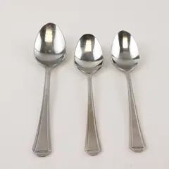  Two Teaspoons and one Dinner Spoon in the Pattern Ascot  by Retroneu (Korea)
