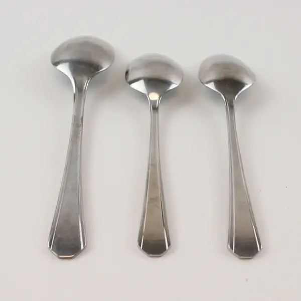  Two Teaspoons and one Dinner Spoon in the Pattern Ascot  by Retroneu (Korea)