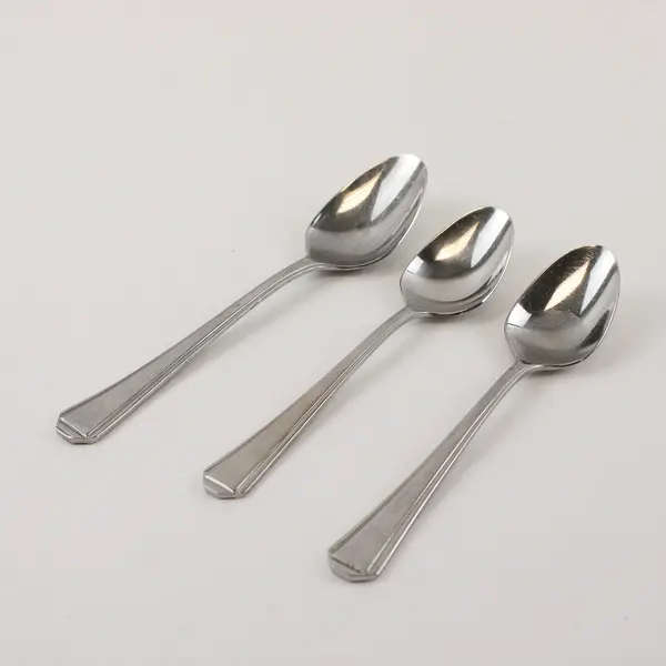  Two Teaspoons and one Dinner Spoon in the Pattern Ascot  by Retroneu (Korea)