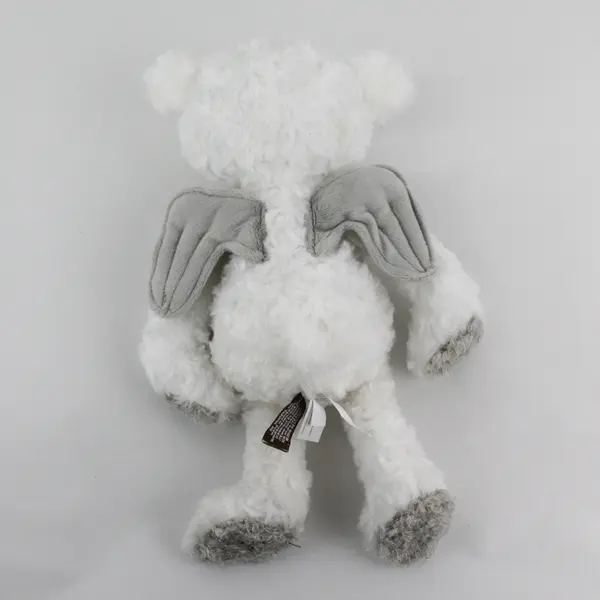 DEMDACO My Guardian Angel White Teddy Bear Plush Stuffed Animal