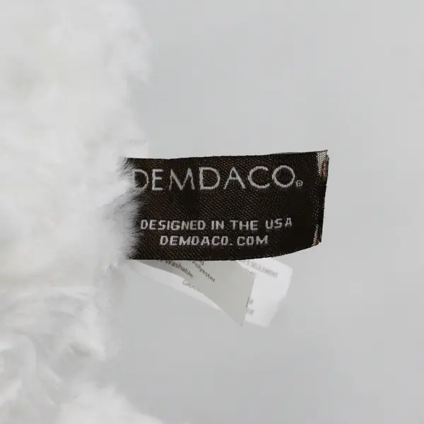 DEMDACO My Guardian Angel White Teddy Bear Plush Stuffed Animal
