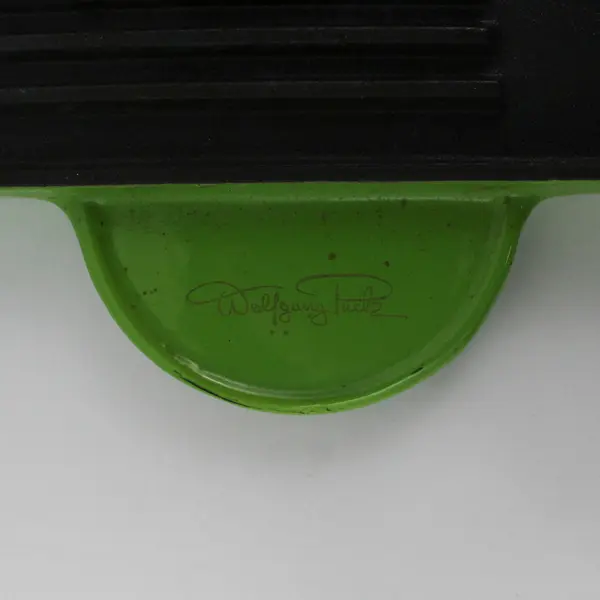 Wolfgang Puck 21 Inch Cast Iron And Enamel Reversible Grill Pan Green And Cream